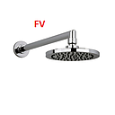 [DUCHA-600] DUCHA  REDONDA ARTICULADA CR FV (E120.45 DH CR)