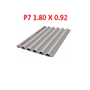 [ET180] PLACA ONDULADA  P7 / 1.80 X 0.92 - 6 PIES (5 MM)