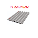 [ET240] PLACA ONDULADA  P7 / 2.40 X 0.92 - 8 PIES (5 MM)