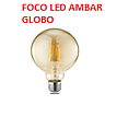 [FOCO-704] FOCO FILAMENTO LED AMBAR GLOBO G80 (IL070327)
