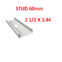 [GY-031] GY  PARED PARANTE  60MM  CON-HUECOS  STUD   2 1/2" X 2.44