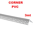 [GY-402] CORNER PERFIL RECTO PVC (3 METROS)