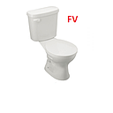 [INO-005] INODORO BLANCO ROMA/ PALANCA FV