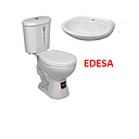 [KIT-101] KIT BLANCO INODORO MASTER/ PALANCA + LAVABO + LLAVE  EDESA