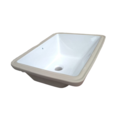 [LAV-045] LAVABO BLANCO MURIEL EMPOTRABLE  FV (E333)