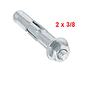 [PEEX-003] PEEX-2X3/8         PERNOS  DE  EXPANSION