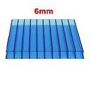 [POLI-030] POLICARBONATO AZUL 6MM PLANCHA 11.98 X 2.1MT