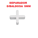 [SEPARADOR-115] SEPARADOR D/BALDOSA CRUZ 5MM / 200 UNIDADES