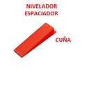 [SEPARADOR-300] NIVELADOR ESPACIADOR (CUÑA) "50 UND"