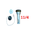 [SIFON-050] DESAGUE 11/4  PARA LAVABO TAPON Y CADENA CROMO FV (E246.04E CR)