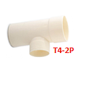 [T4-2P] TEE PLASTIGAMA 110MM - 50MM