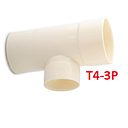 [T4-3P] TEE PLASTIGAMA 110MM - 75MM