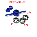[TARRMA] TARRAJA MANUAL 1/2-3/4-1"   P/TUBO BEST-VALVUE BLISTER