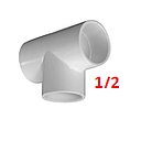 [TEE01PE] TEE PEGABLE  1/2 LASCO