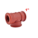 [TEE03] TEE ROSCABLE 1" PLASTIGAMA