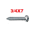 [TOAU-018] TOAU-3/4X7       TORNILLO AUTOROSCABLE