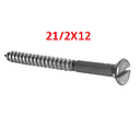 [TOMA-040] TOMA-21/2X12   TORNILLO MADERA