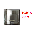 [TOMACO-900] TOMACO DE PISO CUADRADO PLATEADO AQUA MAVIJU