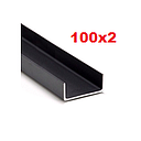[U100X2] PERFIL CANAL U 100X50X2MM(6MTS)