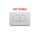 [VPR-002] INTERRUPTOR VETO PREMIUN BLANCO / 2 SERVICIO