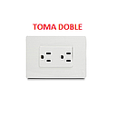 [VPR-010] TOMA DOBLE  VETO PREMIUN BLANCO POLARIZADO