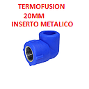 [TERMOFUSION-310] CODO TERMOFUSION INSERTO METALICO 20MM X 1/2