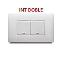 [VETO-110] INTERRUPTOR DOBLE BLANCO VETO "VIVE"