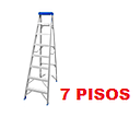 [ESCALERA-046] ESCALERA PATA DE GALLO 7 PISOS (2MTRS) WADFOW
