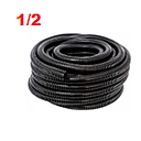 [ANILLADA-210] MANGUERA ANILLADA 1/2" NEGRA