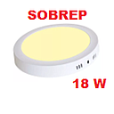 [PANEL-202] PANEL SOBREP REDONDO LUZ CALIDA 18W MAVIJU (IL040424)