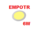 [PANEL-248] PANEL EMPOTR REDONDO LUZ CALIDA 6W MAVIJU (IL040404)