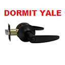 [CERRADURA-655] CERRAD.YALE DORMITORIO NEGRO MANIJA (16535)