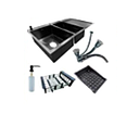 [FREGADERO-524] FREGADERO NGR 2 POZO C/FALDON 120 X 50 X 20 (LS-1205DHN)